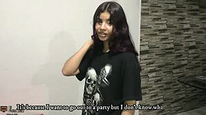 Skinny Latina Creampie