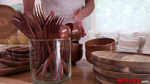 mature outdoor pounding