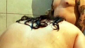 Shower Blowjob Facial