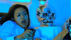 Latina Dildo Squirts