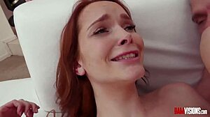 Redhead Pussy Stretch