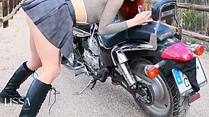 dildo motorcycle ride