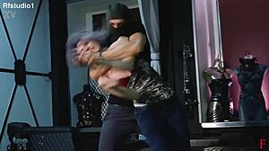 hogtied foot worship