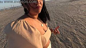 Public Anal Creampie