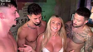 blonde gangbang overload