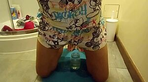 Wetting Masturbation Frenzy