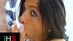 brunette milf anal fuck