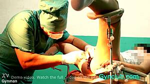 Gyno bondage-undersøkelse