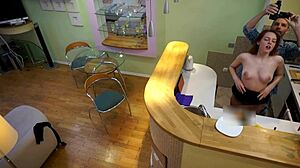 Young Redhead Cockride