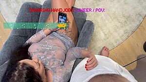 Teacher Cock Handjob