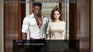 Żona zdradza z wielkim czarnym kutasem