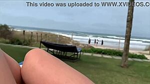 beach cumshot
