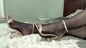 Rose Foot Fishnets