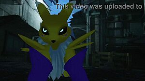 renamon furry rail