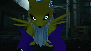renamon furry rail