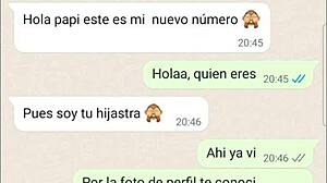 Latina Teen Begs