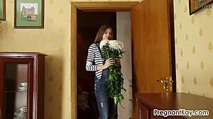 Pregnant Outdoor Walk