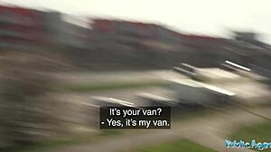 Public Brunette Fuck