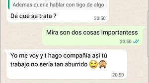 Latina Teen Begs