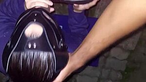 yard public creampie