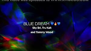 سكاي بري في نيك ثلاثي ساخن