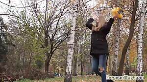 Pregnant Outdoor Walk