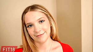 blonde teen creampie