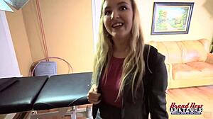 brunette blonde fingering