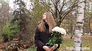 Pregnant Outdoor Walk