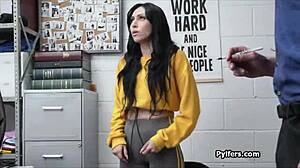 Strip Search Blowjob