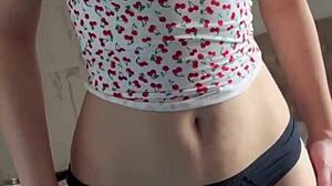 Cute Dildo Masturbation