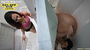 Masked Shower Jerkoff