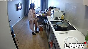 Topless Tits Cooking