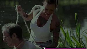 Tattooed Outdoor Suck