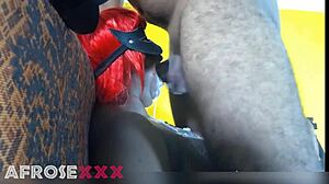 African Gagging Deepthroat