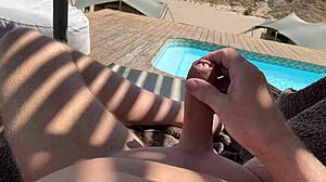 Outdoor Cumshot