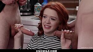 Redhead Stepmom Pleads