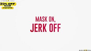 Masked Shower Jerkoff