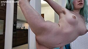 Flexible Pussy Stretch