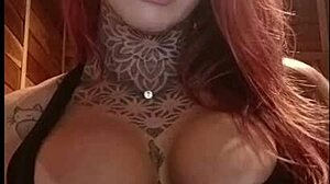 redhead tits tease