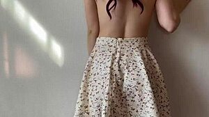 panties try on