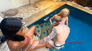 Asian Shemale Threesome