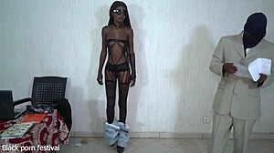 secretary strips boss