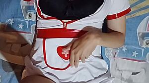 College Dildo Masturbate