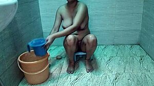 Indian Bath Creampie