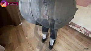 blonde stocking ride