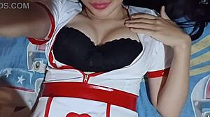 College Dildo Masturbate