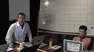 slave audition gagging