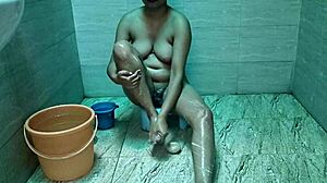 Indian Bath Creampie