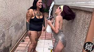 College Alley Fuck